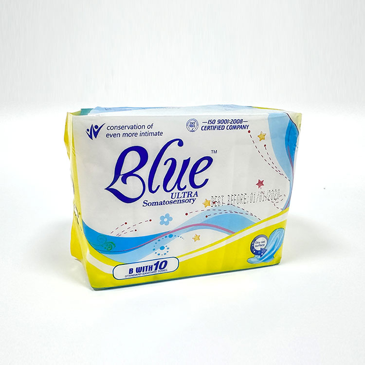 Blue Sanitary Napkin