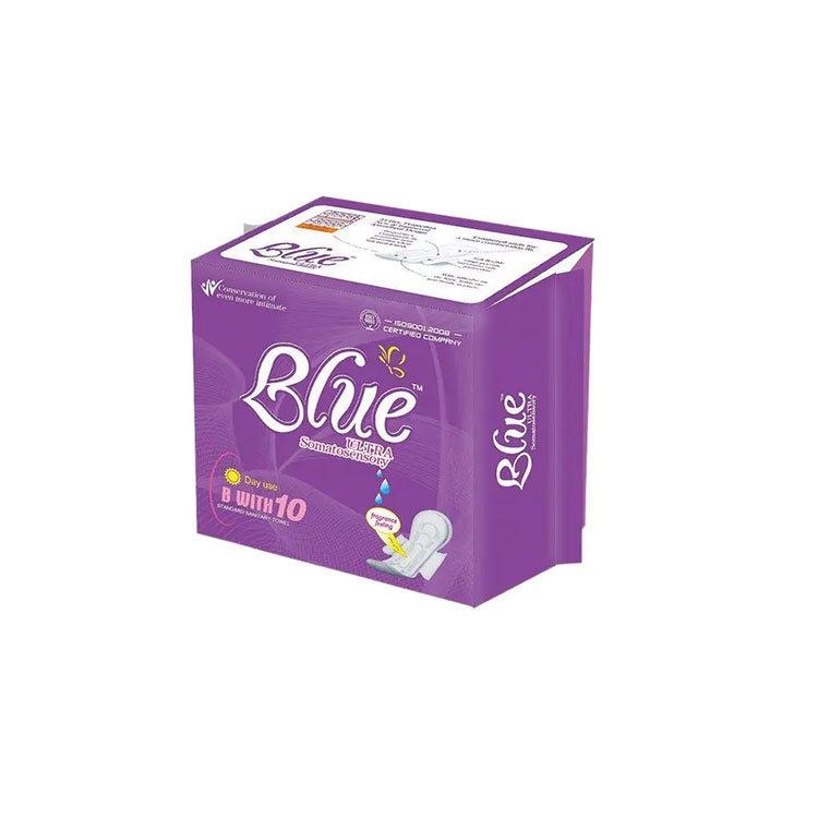 Regular And Extra Sizes Sanitary Napkins